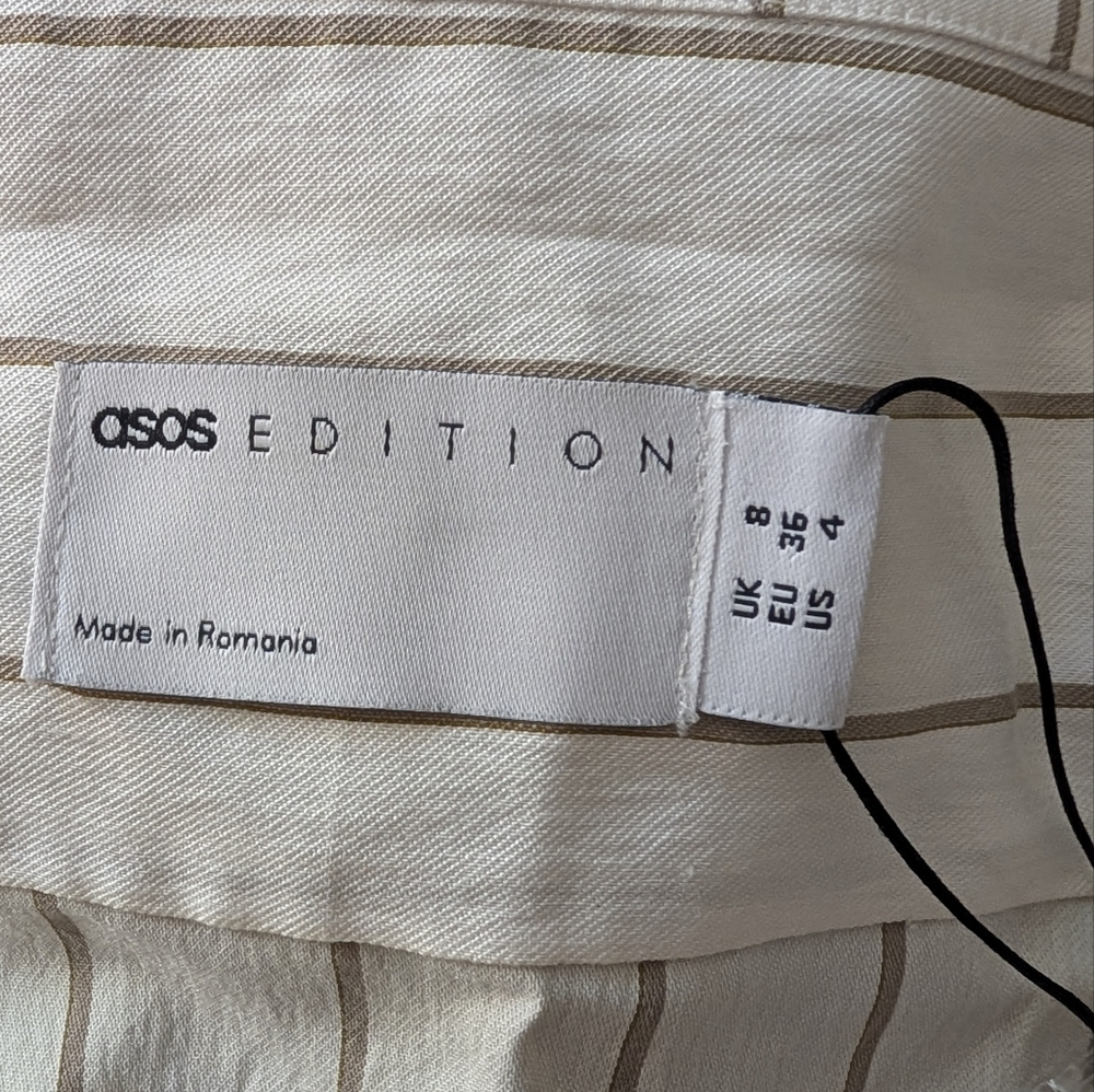 ASOS BNWT Cropped Button Down Top - Picture 6 of 6